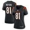 Dohnte Meyers Cincinnati Bengals Nike Women's Team Game Jersey - Black - Front View