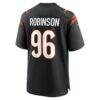 Landon Robinson Cincinnati Bengals Nike Team Game Jersey - Black - Alt2