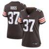 D'Angelo Ross Cleveland Browns Nike Women's Team Game Jersey - Brown - Front View