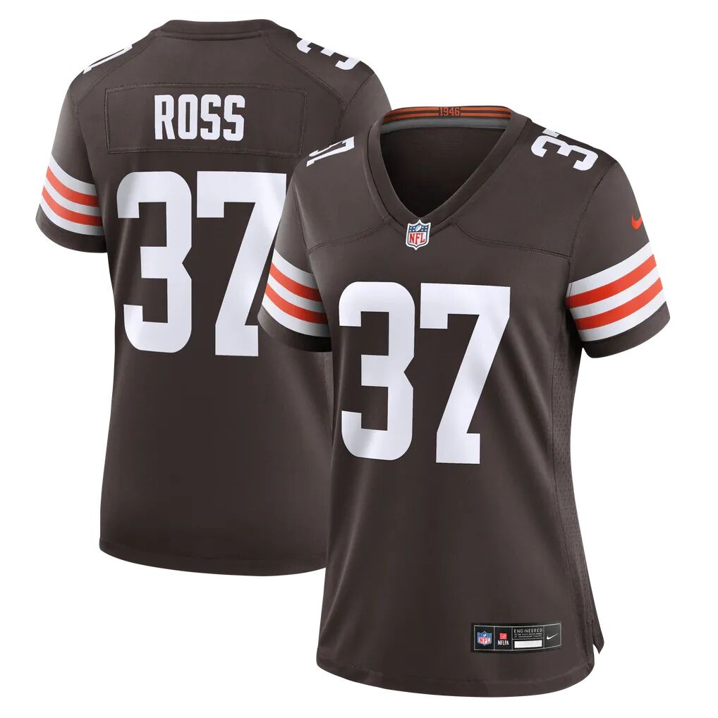 D'Angelo Ross Cleveland Browns Nike Women's Team Game Jersey