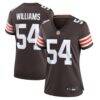 Sam Williams Cleveland Browns Nike Women's Team Game Jersey - Brown - Front View