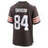 Messiah Swinson Cleveland Browns Nike Team Game Jersey - Brown - Alt2