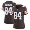 Messiah Swinson Cleveland Browns Nike Women's Team Game Jersey - Brown - Front View