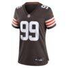 Logan Fano Cleveland Browns Nike Women's Team Game Jersey - Brown - Alt1