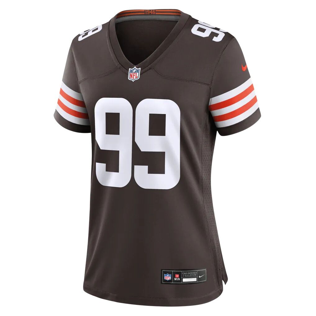 Logan Fano Cleveland Browns Nike Women's Team Game Jersey