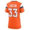Brent Austin Denver Broncos Nike Women's Team Game Jersey - Orange - Alt2