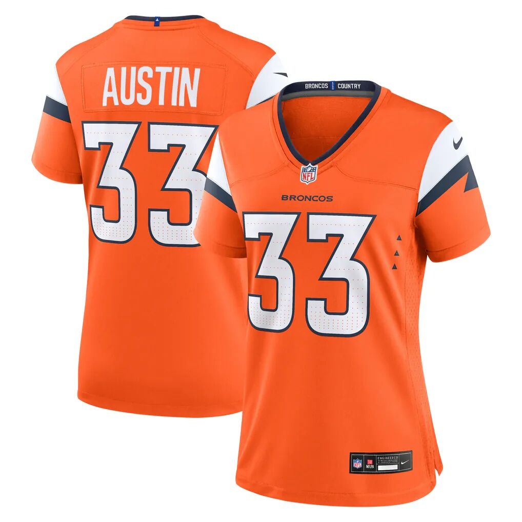 Brent Austin Denver Broncos Nike Women's Team Game Jersey