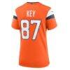 Dane Key Denver Broncos Nike Women's Team Game Jersey - Orange - Alt2
