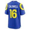 Matthew Caldwell Los Angeles Rams Nike Team Game Jersey - - Detail View
