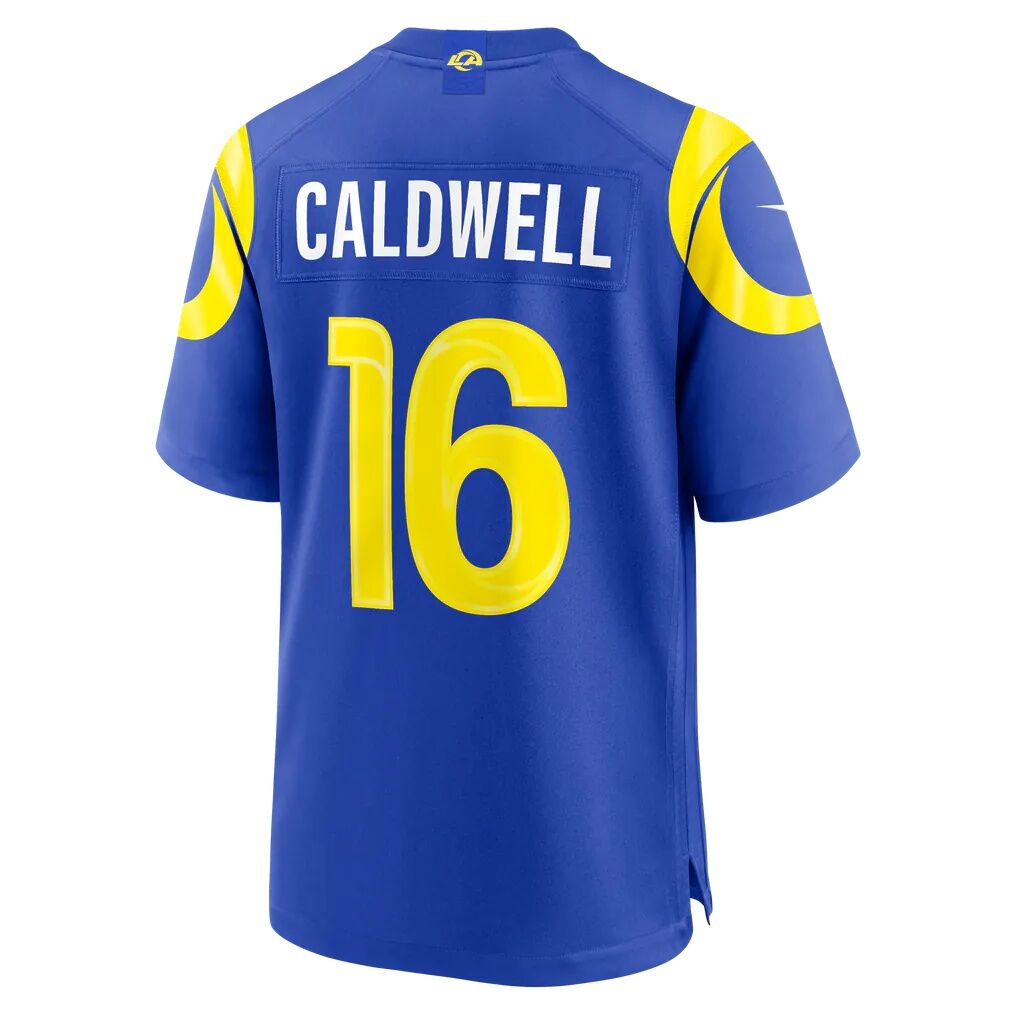 Matthew Caldwell Los Angeles Rams Nike Team Game Jersey - Royal