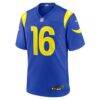 Matthew Caldwell Los Angeles Rams Nike Team Game Jersey - - Side View