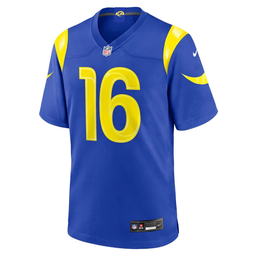 Matthew Caldwell Los Angeles Rams Nike Team Game Jersey - Royal