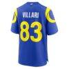 Dan Villari Los Angeles Rams Nike Team Game Jersey - - Detail View