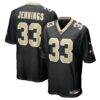 Anfernee Jennings New Orleans Saints Nike Team Game Jersey - Black - Front View