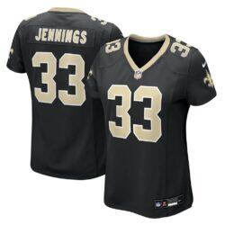 Anfernee Jennings New Orleans Saints Nike Women's Team Game Jersey - Black - Front View