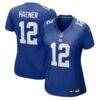 Jake Haener New York Giants Nike Women's Team Game Jersey - - Front View