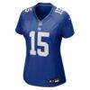 Jordan Stout New York Giants Nike Women's Team Game Jersey - - Alt1