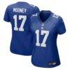 Darnell Mooney New York Giants Nike Women's Team Game Jersey - - Front View