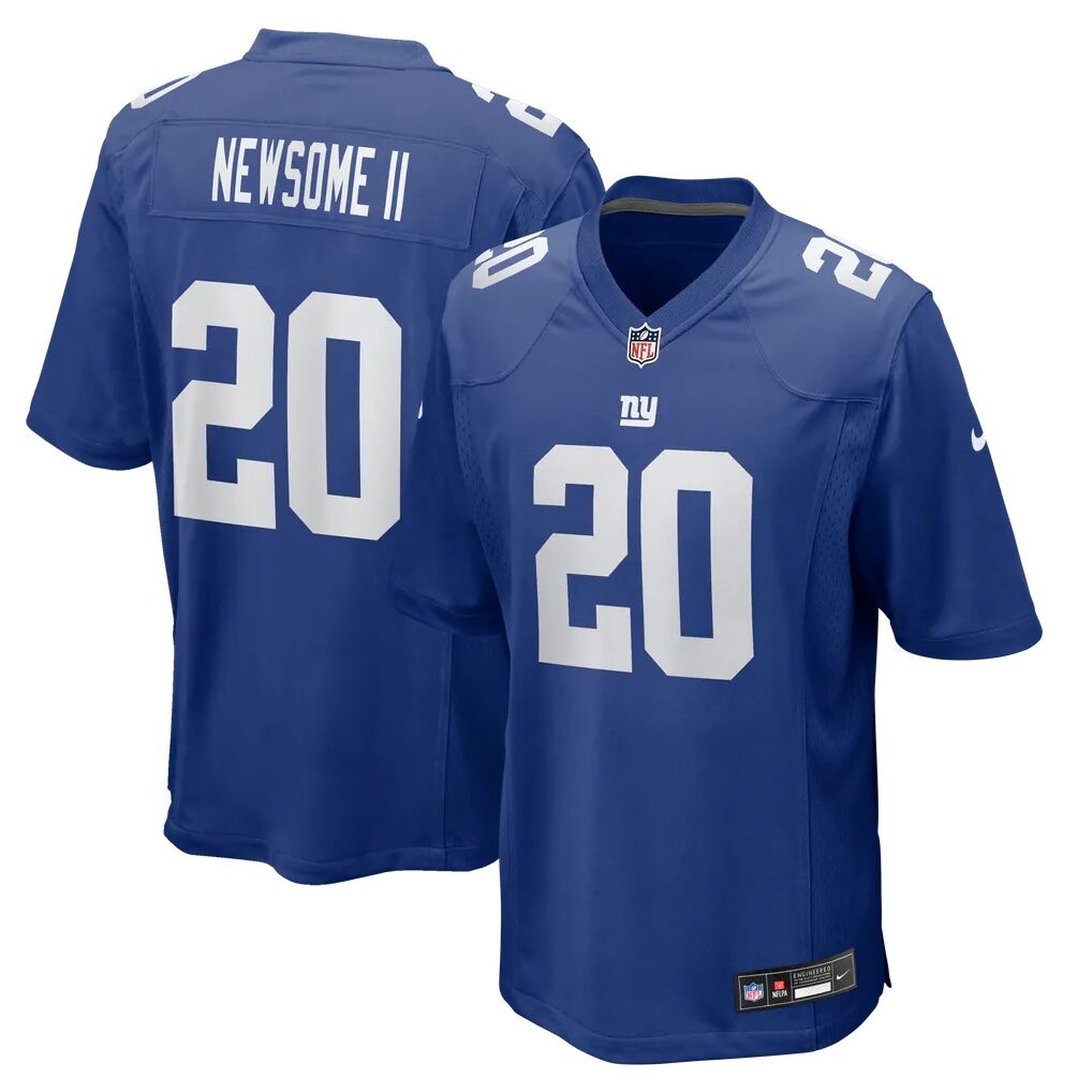 Greg Newsome II New York Giants Nike Team Game Jersey - Royal