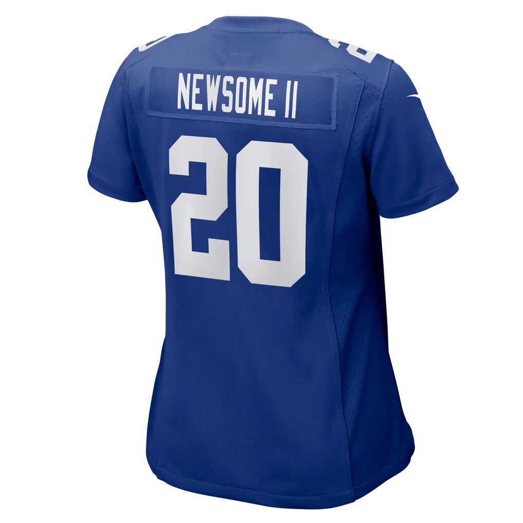 Greg Newsome II New York Giants Nike Women's Team Game Jersey - Royal