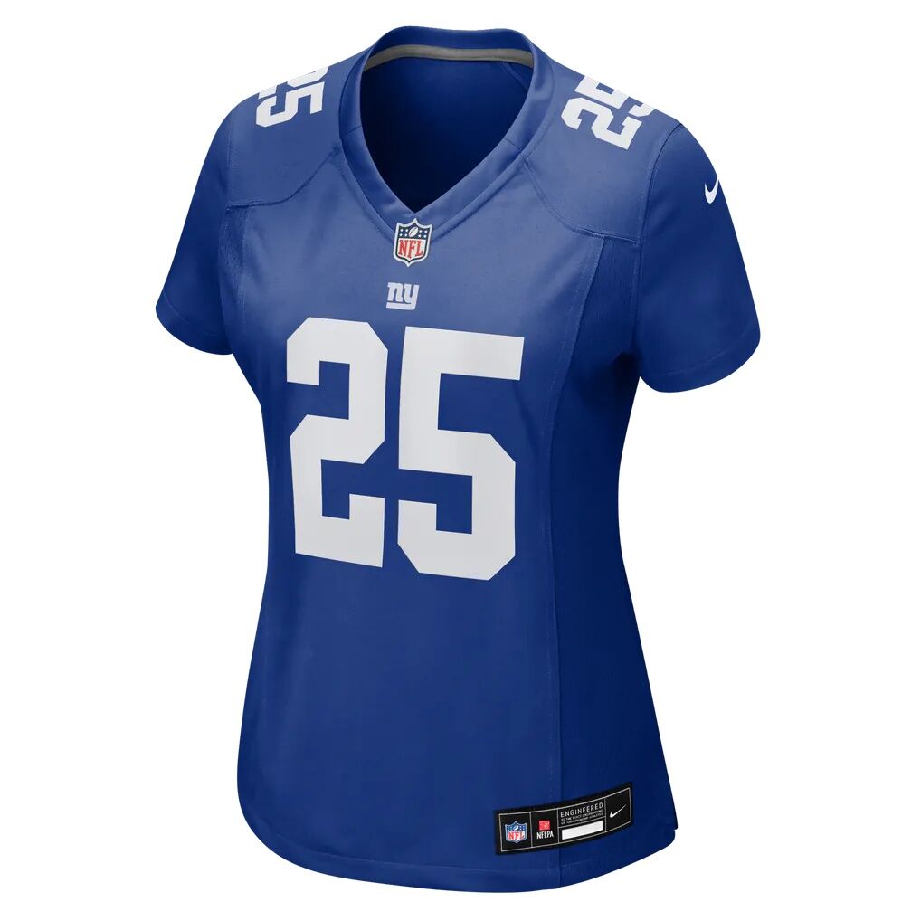 Jason Pinnock New York Giants Nike Women's Team Game Jersey - Royal