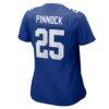 Jason Pinnock New York Giants Nike Women's Team Game Jersey - - Alt2