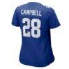 Elijah Campbell New York Giants Nike Women's Team Game Jersey - - Alt2