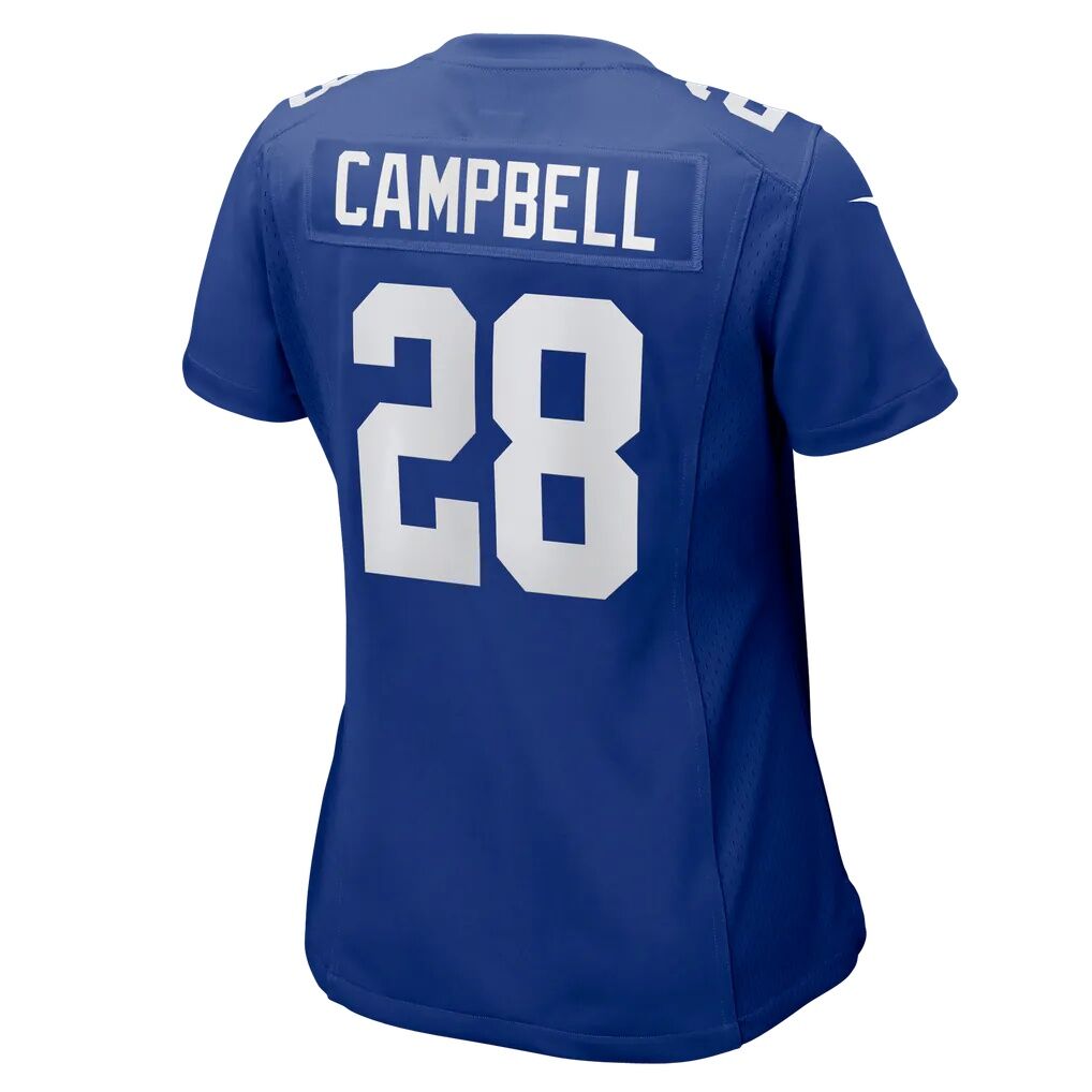 Elijah Campbell New York Giants Nike Women's Team Game Jersey - Royal