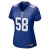 Ben Mann New York Giants Nike Women's Team Game Jersey - - Alt1
