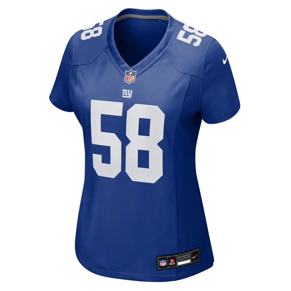 Ben Mann New York Giants Nike Women's Team Game Jersey - Royal