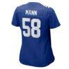 Ben Mann New York Giants Nike Women's Team Game Jersey - - Alt2