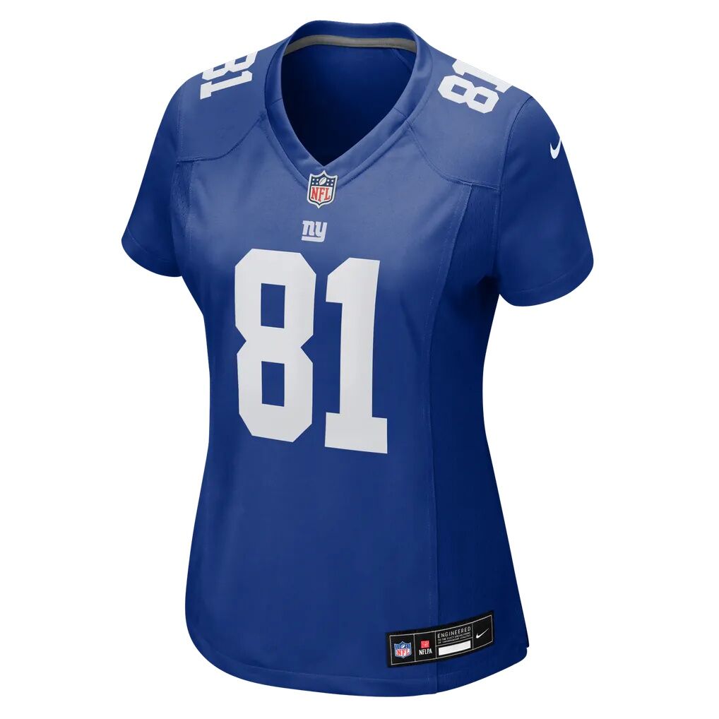 Jalin Hyatt New York Giants Nike Women's Team Game Jersey - Royal