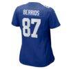 Braxton Berrios New York Giants Nike Women's Team Game Jersey - - Alt2