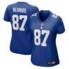 Braxton Berrios New York Giants Nike Women's Team Game Jersey - - Front View