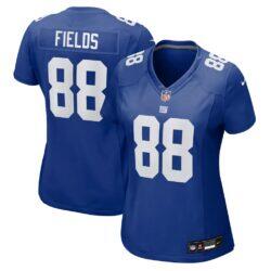 Malachi Fields New York Giants Nike Women's Team Game Jersey - - Front View