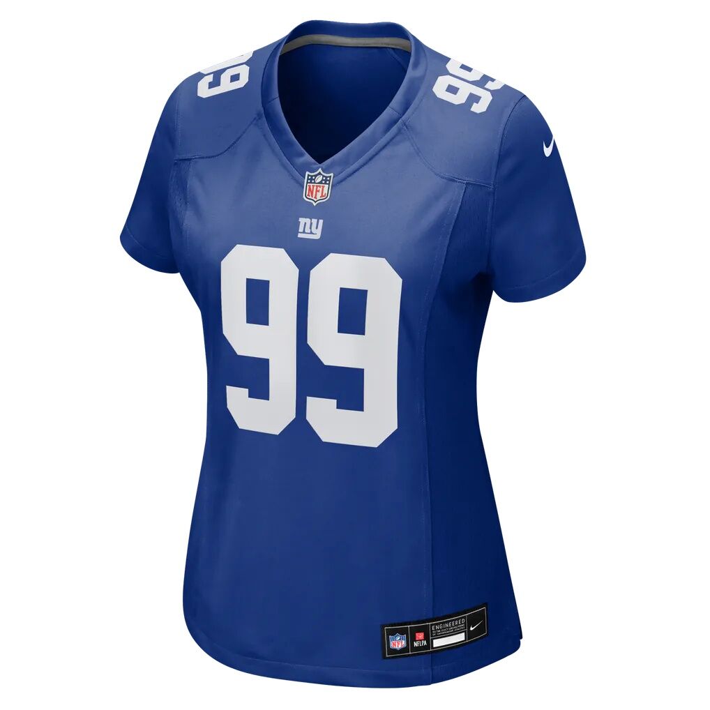 Basil Okoye New York Giants Nike Women's Team Game Jersey - Royal