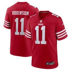 Demarcus Robinson San Francisco 49ers Nike Team Game Jersey - - Front View