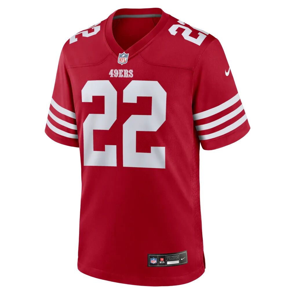 Nate Hobbs San Francisco 49ers Nike Team Game Jersey - Scarlet