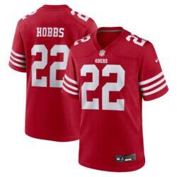 Nate Hobbs San Francisco 49ers Nike Team Game Jersey - - Front View