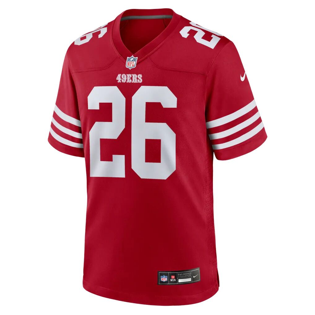 Kaelon Black San Francisco 49ers Nike Team Game Jersey - Scarlet