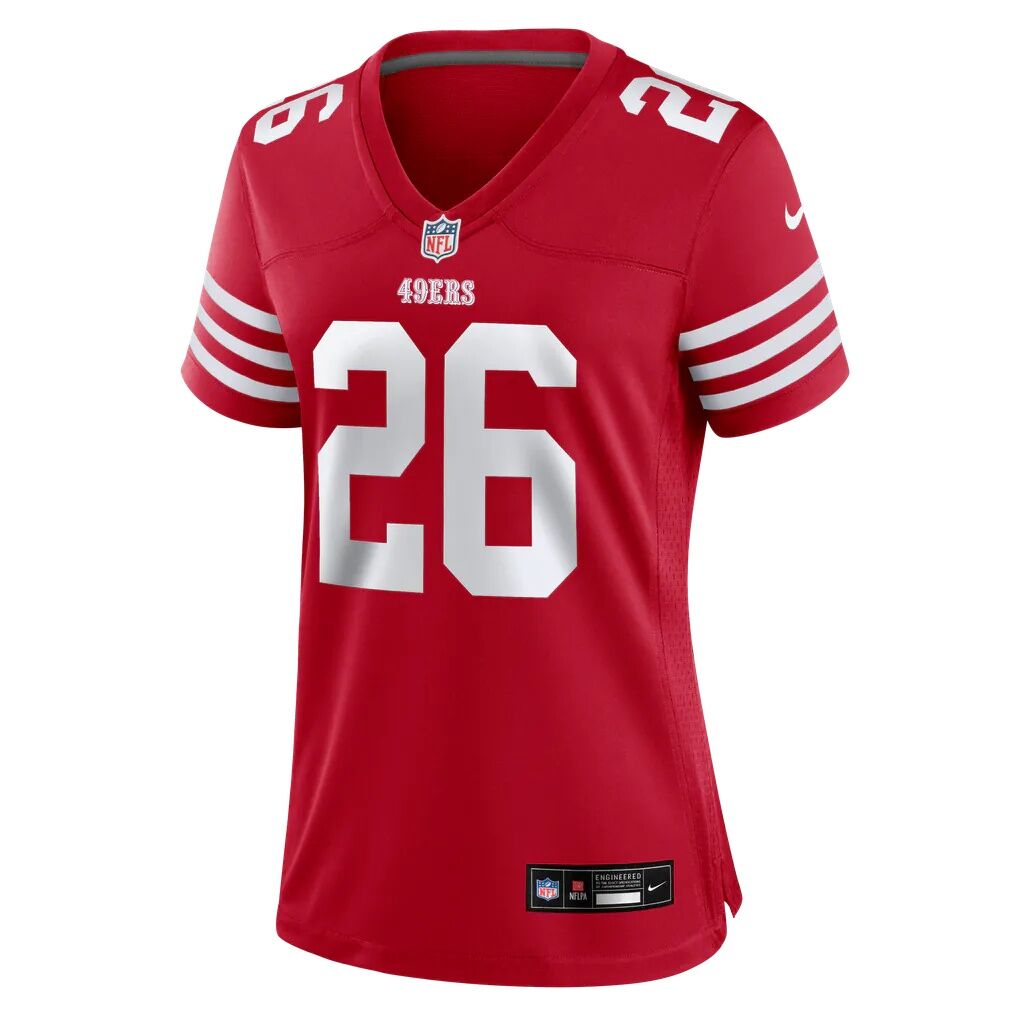 Kaelon Black San Francisco 49ers Nike Women's Team Game Jersey - Scarlet