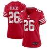 Kaelon Black San Francisco 49ers Nike Women's Team Game Jersey - - Front View