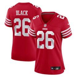 Kaelon Black San Francisco 49ers Nike Women's Team Game Jersey - - Front View