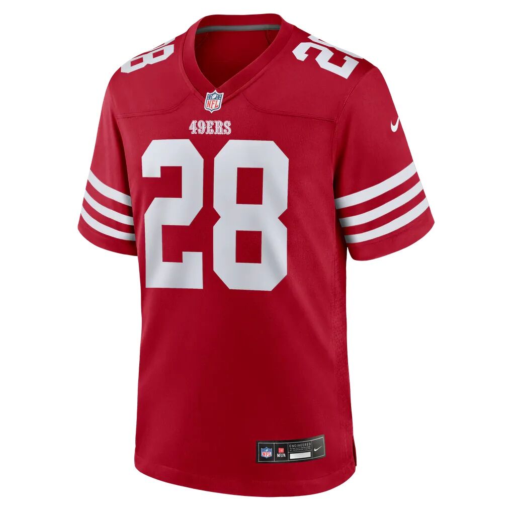 Ephesians Prysock San Francisco 49ers Nike Team Game Jersey - Scarlet