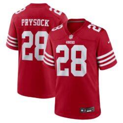 Ephesians Prysock San Francisco 49ers Nike Team Game Jersey - - Front View