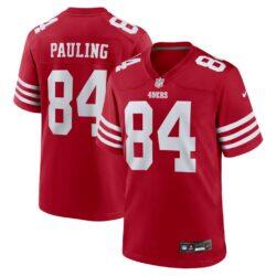 Will Pauling San Francisco 49ers Nike Team Game Jersey - - Front View