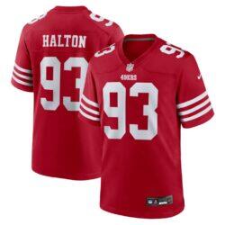 Gracen Halton San Francisco 49ers Nike Team Game Jersey - - Front View