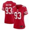 Gracen Halton San Francisco 49ers Nike Women's Team Game Jersey - - Front View