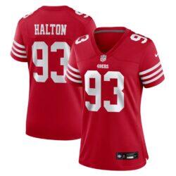 Gracen Halton San Francisco 49ers Nike Women's Team Game Jersey - - Front View