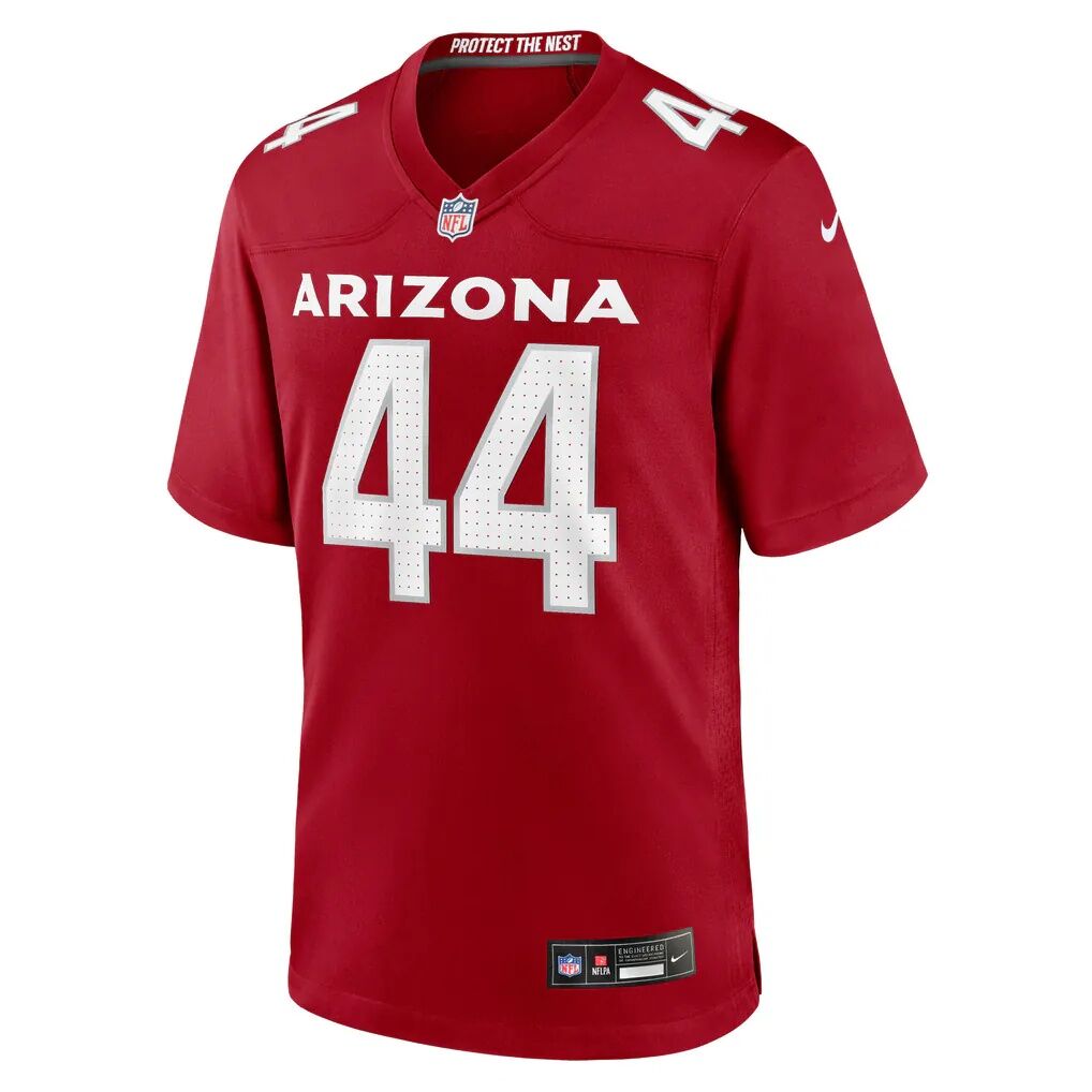 Shawn Bowman Arizona Cardinals Nike Team Game Jersey - Cardinal